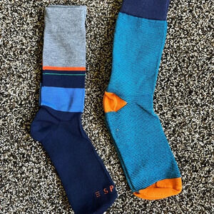 Two pairs of men’s socks